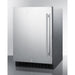Summit Refrigerators Summit 24" Wide Built-In All-Refrigerator, ADA Compliant AL54CSSLHD