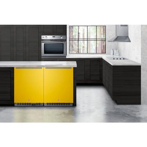 Summit Refrigerators Summit 24" Wide Built-In All-Refrigerator, ADA Compliant AL54Y