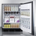 Summit Refrigerators Summit 24" Wide Built-In All-Refrigerator, ADA Compliant AR5BS