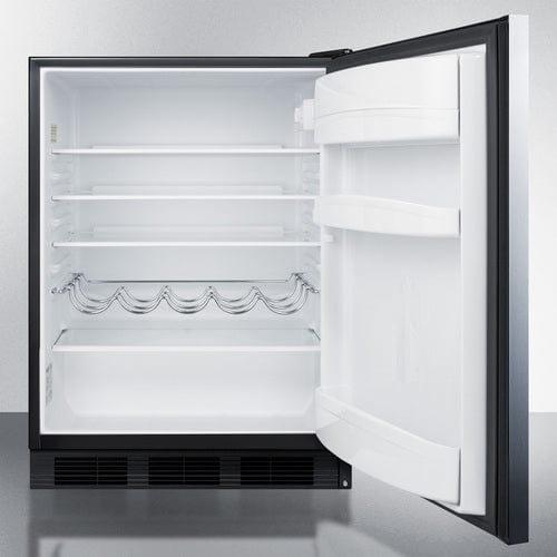 Summit Refrigerators Summit 24&quot; Wide Built-In All-Refrigerator, ADA Compliant AR5BS