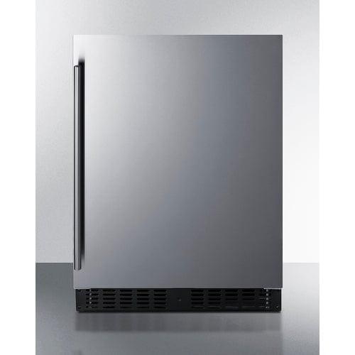 Summit Refrigerators Summit 24" Wide Built-In All-Refrigerator, ADA Compliant ASDS2413