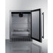 Summit Freezers Summit 24" Wide Built-In All-Refrigerator, ADA Compliant ASDS2413CSS