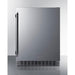 Summit Freezers Summit 24" Wide Built-In All-Refrigerator, ADA Compliant ASDS2413CSS