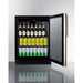 Summit Refrigerators Summit 24" Wide Built-In All-Refrigerator, ADA Compliant (Panel Not Included) ASDS2413IF
