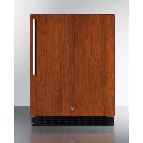 Summit Refrigerators Summit 24&quot; Wide Built-In All-Refrigerator, ADA Compliant (Panel Not Included) ASDS2413IF