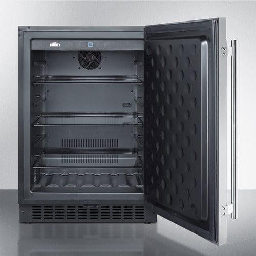 Summit Refrigerators Summit 24" Wide Built-In All-Refrigerator FF64BCSS
