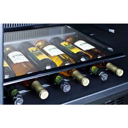 Summit Refrigerators Summit 24" Wide Built-In All-Refrigerator FF64BCSS