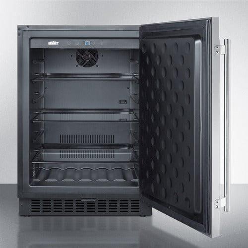 Summit Refrigerators Summit 24" Wide Built-In All-Refrigerator FF64BSS