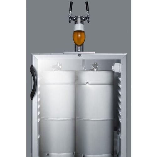 Summit Kegerator Summit 24&quot; Wide Built-In Beer Dispenser, ADA Compliant SBC56GBIADA