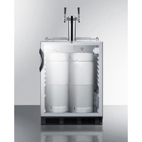 Summit Kegerator Summit 24&quot; Wide Built-In Beer Dispenser, ADA Compliant SBC56GBIADA