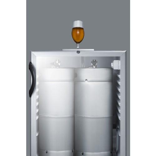 Summit Kegerator Summit 24&quot; Wide Built-In Beer Dispenser, ADA Compliant SBC56GBINKADA