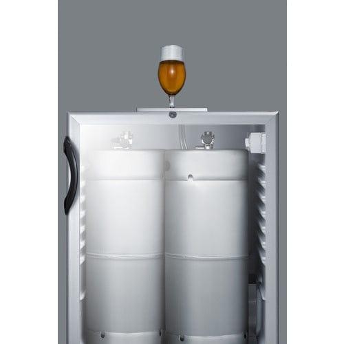 Summit Kegerator Summit 24" Wide Built-In Beer Dispenser, ADA Compliant SBC56GBINKADA