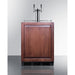 Summit Prefabricated Kitchens & Kitchenettes Summit 24" Wide Built-In Beer & Wine Kegerator, ADA Compliant (Panel Not Included)