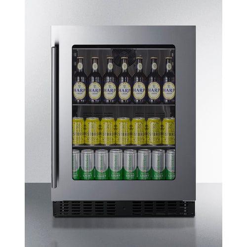 Summit Beverage Center Summit 24&quot; Wide Built-In Beverage Center, ADA Compliant ASDG2411