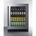 Summit Beverage Center Summit 24" Wide Built-In Beverage Center, ADA Compliant ASDG2411