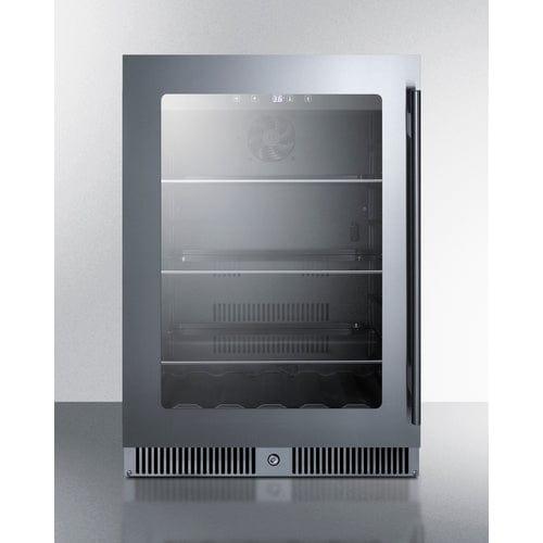 Summit Beverage Center Summit 24&quot; Wide Built-In Beverage Center CL24BVLHD