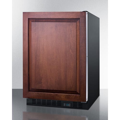 Summit Beverage Center Summit 24&quot; Wide Built-In Beverage Center (Panel Not Included) SCR610BLSDIF