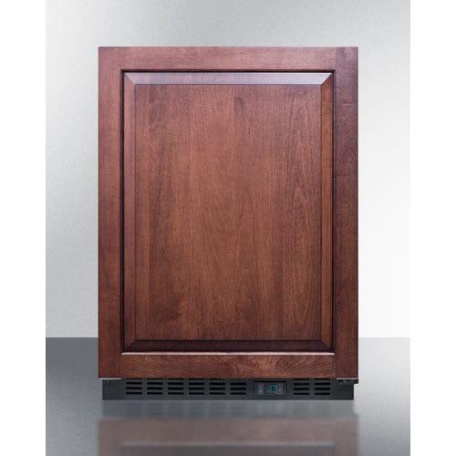 Summit Beverage Center Summit 24&quot; Wide Built-In Beverage Center (Panel Not Included) SCR610BLSDIF