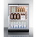 Summit Beverage Center Summit  24" Wide Built-In Beverage Center, ADA Compliant SCR600BGLBIHV