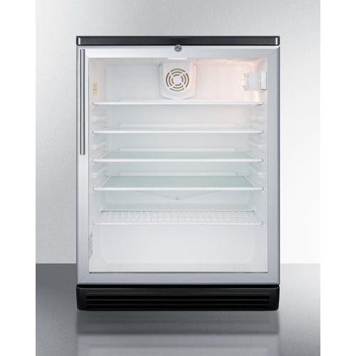 Summit Beverage Center Summit  24&quot; Wide Built-In Beverage Center, ADA Compliant SCR600BGLBIHV