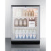 Summit Beverage Center Summit  24" Wide Built-In Beverage Center SCR600BGLBISH