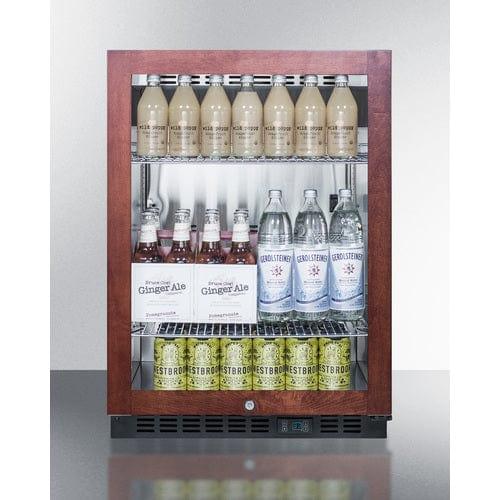 Summit Beverage Center Summit 24&quot; Wide Built-In Beverage Center SCR610BLPNR