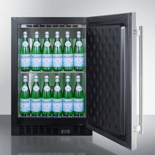 Summit Beverage Center Summit 24&quot; Wide Built-In Beverage Center SCR610BLSD