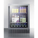 Summit Beverage Center Summit 24" Wide Built-In Beverage Cooler SCR2466B
