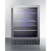 Summit Beverage Center Summit 24" Wide Built-In Beverage Cooler SCR2466BCSS
