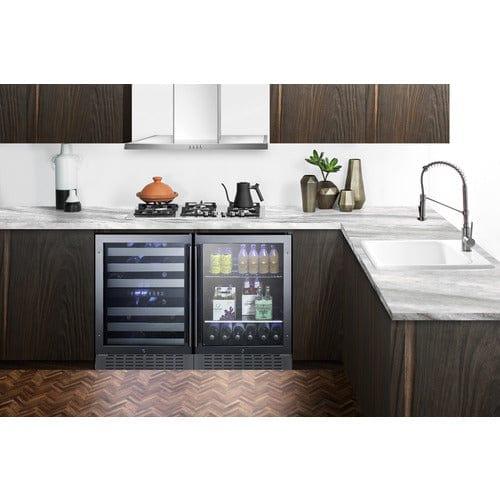 Summit Beverage Center Summit 24" Wide Built-In Beverage Cooler SCR2466BCSS
