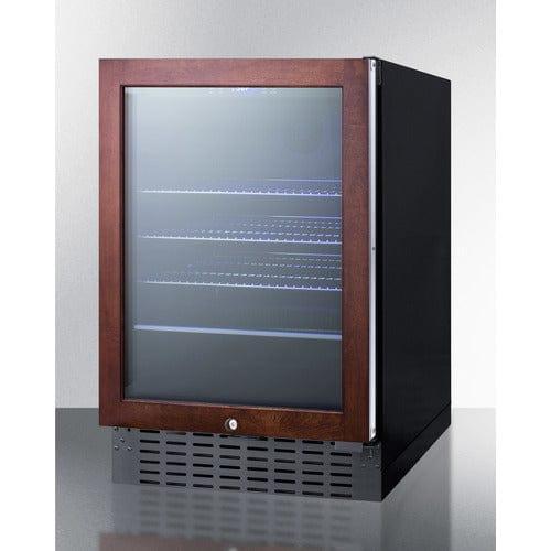 Summit Beverage Center Summit 24" Wide Built-In Beverage Cooler SCR2466BPNR