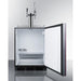 Summit Kegerator Summit 24" Wide Built-In Coffee Kegerator, ADA Compliant (Panel Not Included) SBC58BLBIADAIFCMTWIN