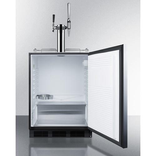 Summit Kegerator Summit 24" Wide Built-In Coffee Kegerator, ADA Compliant SBC58BLBIADACMTWIN