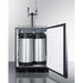 Summit Kegerator Summit 24" Wide Built-In Coffee Kegerator, ADA Compliant SBC58BLBIADACMTWIN