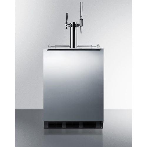 Summit Kegerator Summit 24&quot; Wide Built-In Coffee Kegerator, ADA Compliant SBC58BLBIADACMTWIN