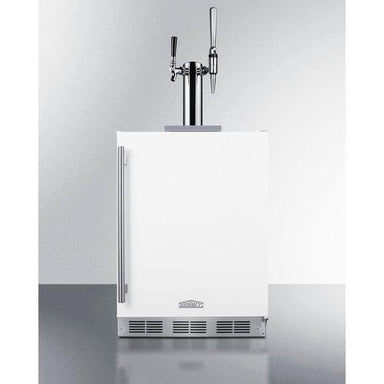 Summit Kegerator Summit 24" Wide Built-In Coffee Kegerator, ADA Compliant SBC58WHBIADACMTWIN