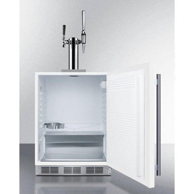 Summit Kegerator Summit 24" Wide Built-In Coffee Kegerator, ADA Compliant SBC58WHBIADACMTWIN