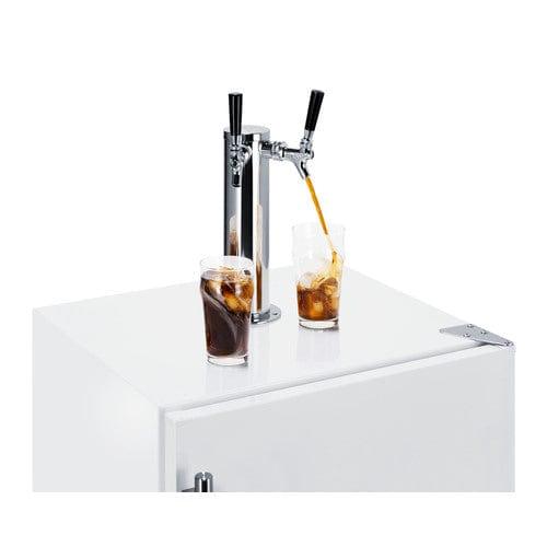 Summit Kegerator Summit 24&quot; Wide Built-In Cold Brew Coffee Kegerator, ADA Compliant SBC58WHBIADACFTWIN