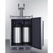 Summit Kegerator Summit 24" Wide Built-In Cold Brew Coffee Kegerator SBC682CFTWIN