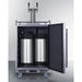 Summit Kegerator Summit 24" Wide Built-In Cold Brew Coffee Kegerator SBC682CFTWIN