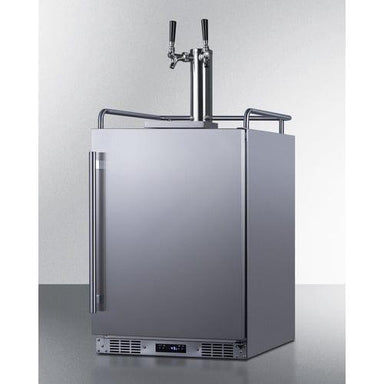 Summit Kegerator Summit 24" Wide Built-In Cold Brew Coffee Kegerator SBC682CFTWIN
