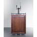 Summit Kegerator Summit 24" Wide Built-In Cold Brew/Nitro Coffee Kegerator (Panel Not Included) SBC682PNRCMTWIN