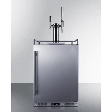 Summit Kegerator Summit 24" Wide Built-In Cold Brew Coffee Kegerator SBC682CMTWIN