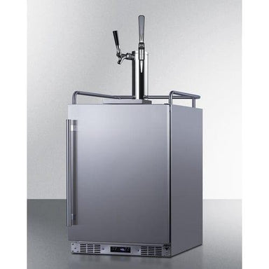 Summit Kegerator Summit 24" Wide Built-In Cold Brew/Nitro Coffee Kegerator SBC682CMTWIN