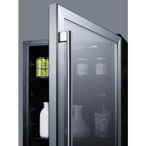 Summit Refrigerators Summit 24" Wide Built-In Commercial Beverage Center, ADA Compliant AL57G