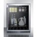 Summit Refrigerators Summit 24" Wide Built-In Commercial Beverage Center, ADA Compliant AL57GCSS