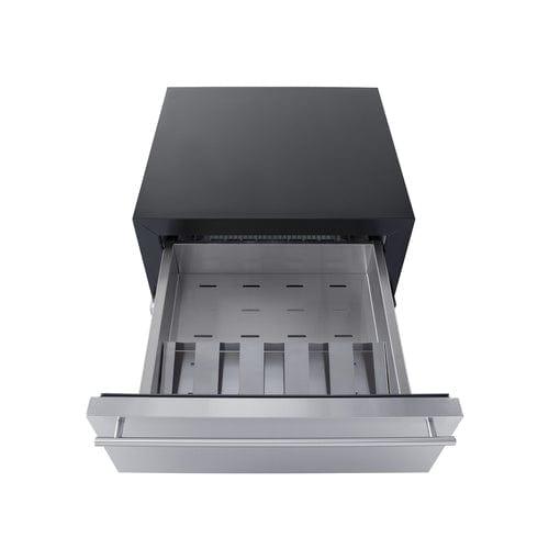 Summit All-Refrigerator Summit 24" Wide Built-In Commercial Beverage Refrigerator With Top Drawer SCR615TD