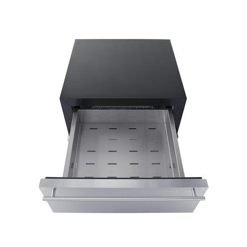 Summit All-Refrigerator Summit 24" Wide Built-In Commercial Beverage Refrigerator With Top Drawer SCR615TD