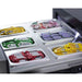 Summit All-Refrigerator Summit 24" Wide Built-In Commercial Beverage Refrigerator With Top Drawer SCR615TD