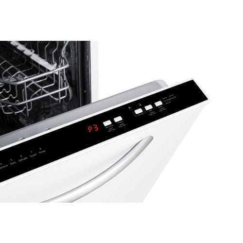Summit Summit 24" Wide Built-In Dishwasher, ADA Compliant DW242WADA